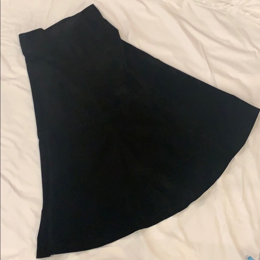 Suede Skirt